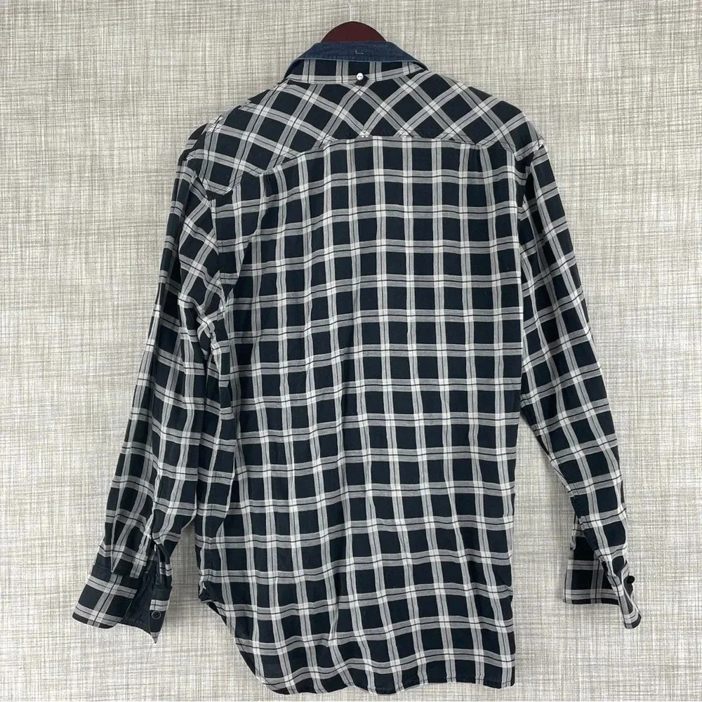 Rag & Bone Mens Size M thin Long Sleeve Button Down Shirt 2818 - Picture 6 of 7